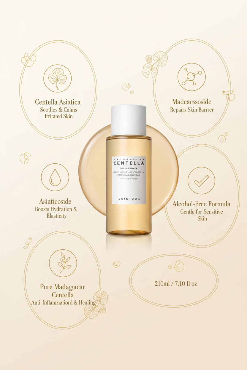 SKIN1004 Madagascar Centella Toner 210ml