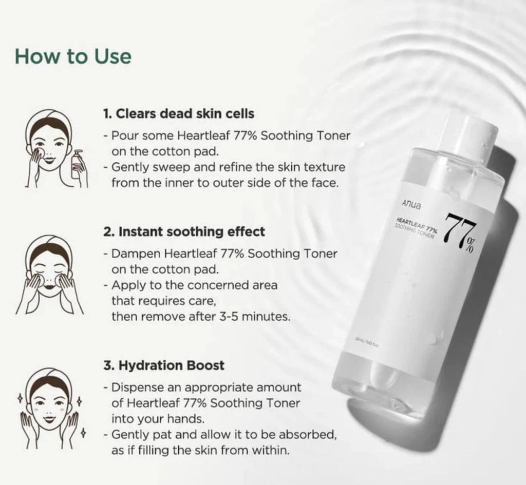 Heartleaf 77 Soothing Toner 250 Ml