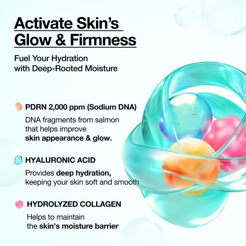 PDRN Collagen Plumping Wrinkle-Care Bundle L Moisturizer, Glow Spray Serum, Collagen Melting Patch, Plumping, Rejuvenation, Glass Skin, Korean Beauty, Skincare Routine, Facial Mist
