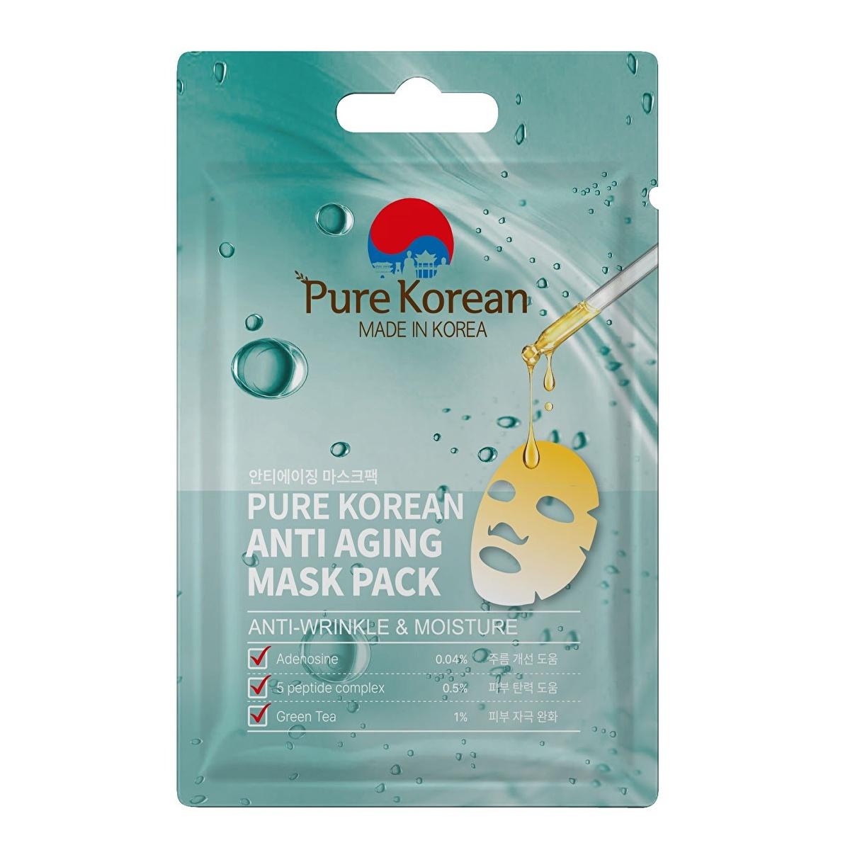 Pure Korean Anti-Aging Face Mask - Intensive Hydration & Anti-Aging Skincare