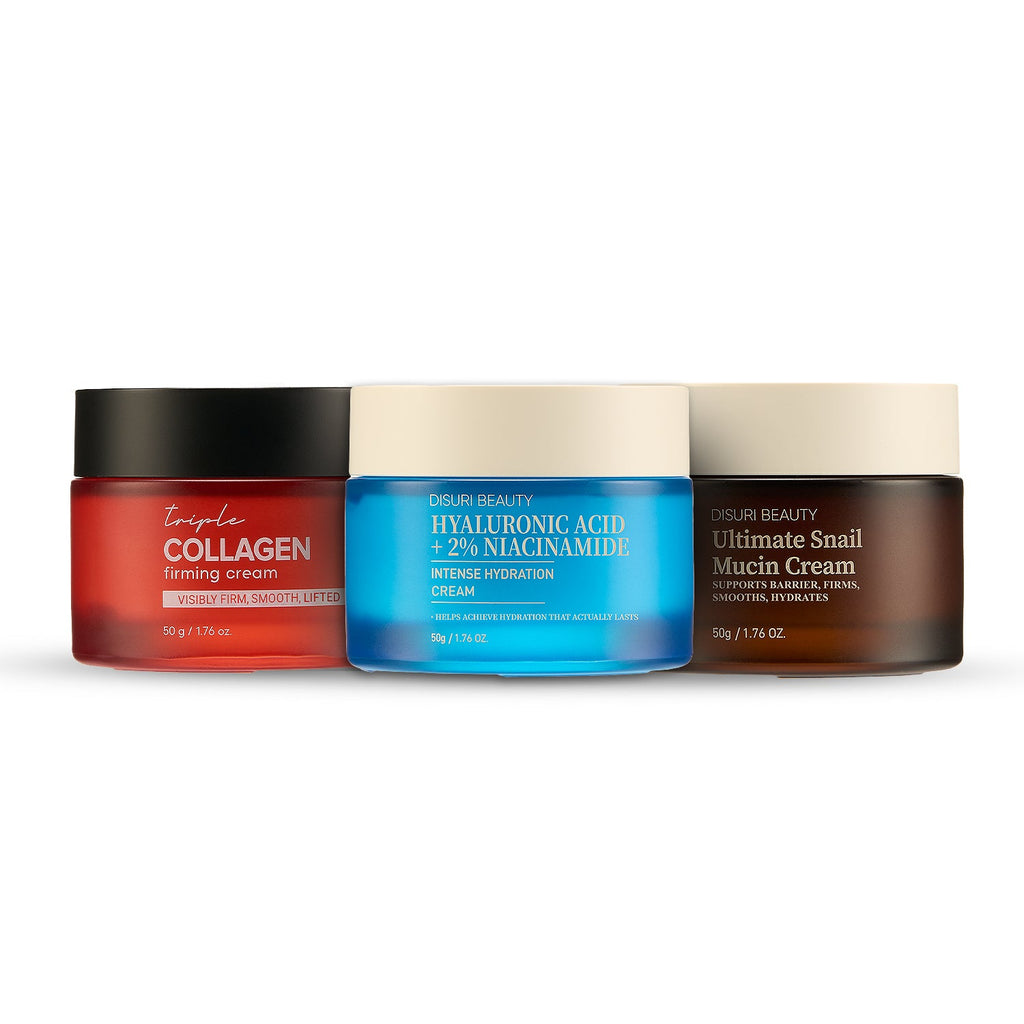 The Complete DISURI System 3-Step Korean Skincare Routine
