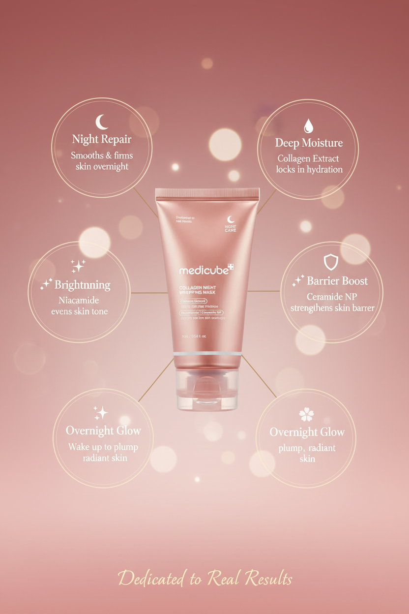 COLLAGEN NIGHT WRAPPING mask 75 ml