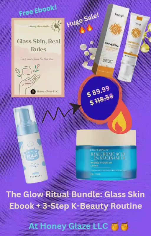 The Glow Ritual Bundle: Glass Skin Ebook + 3-Step K-Beauty Routine
