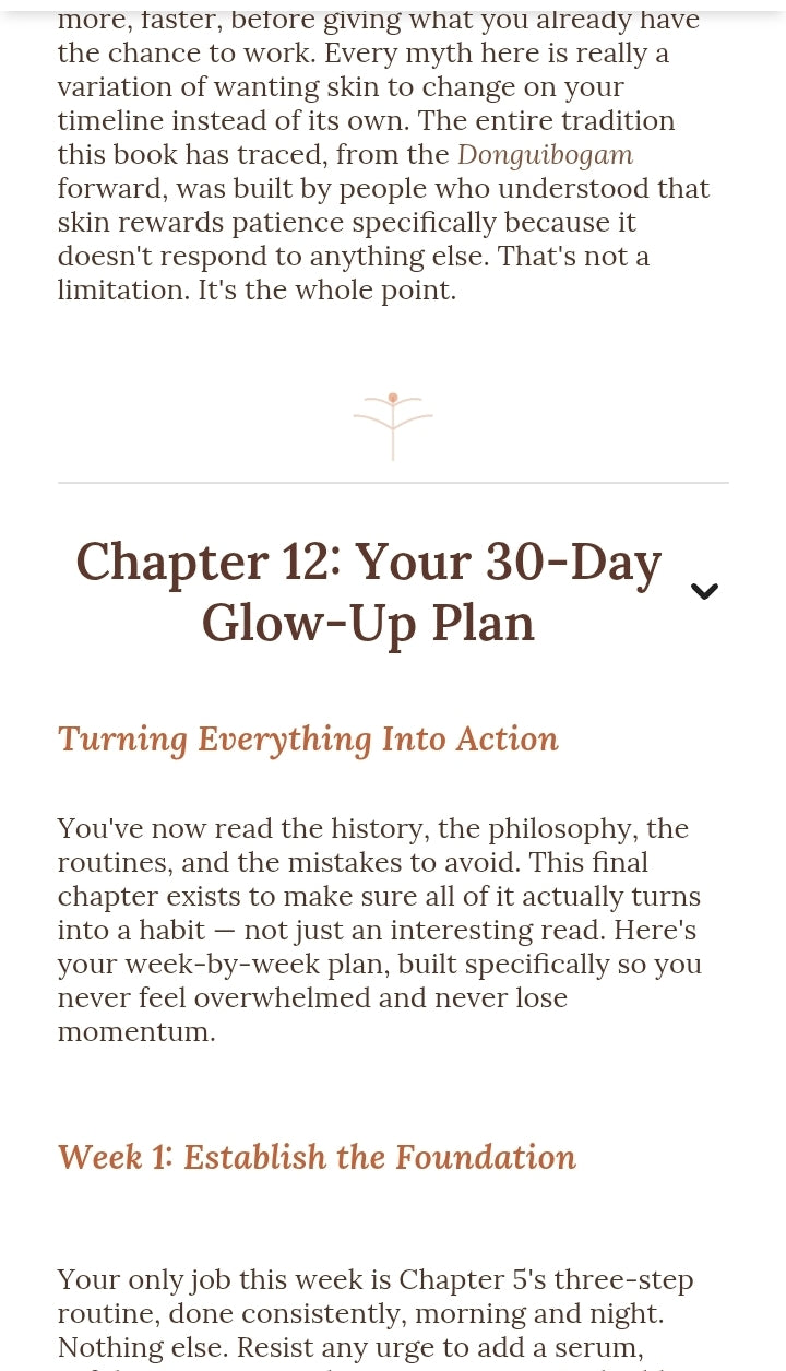Glass Skin, Real Rules E-book on K Skincare